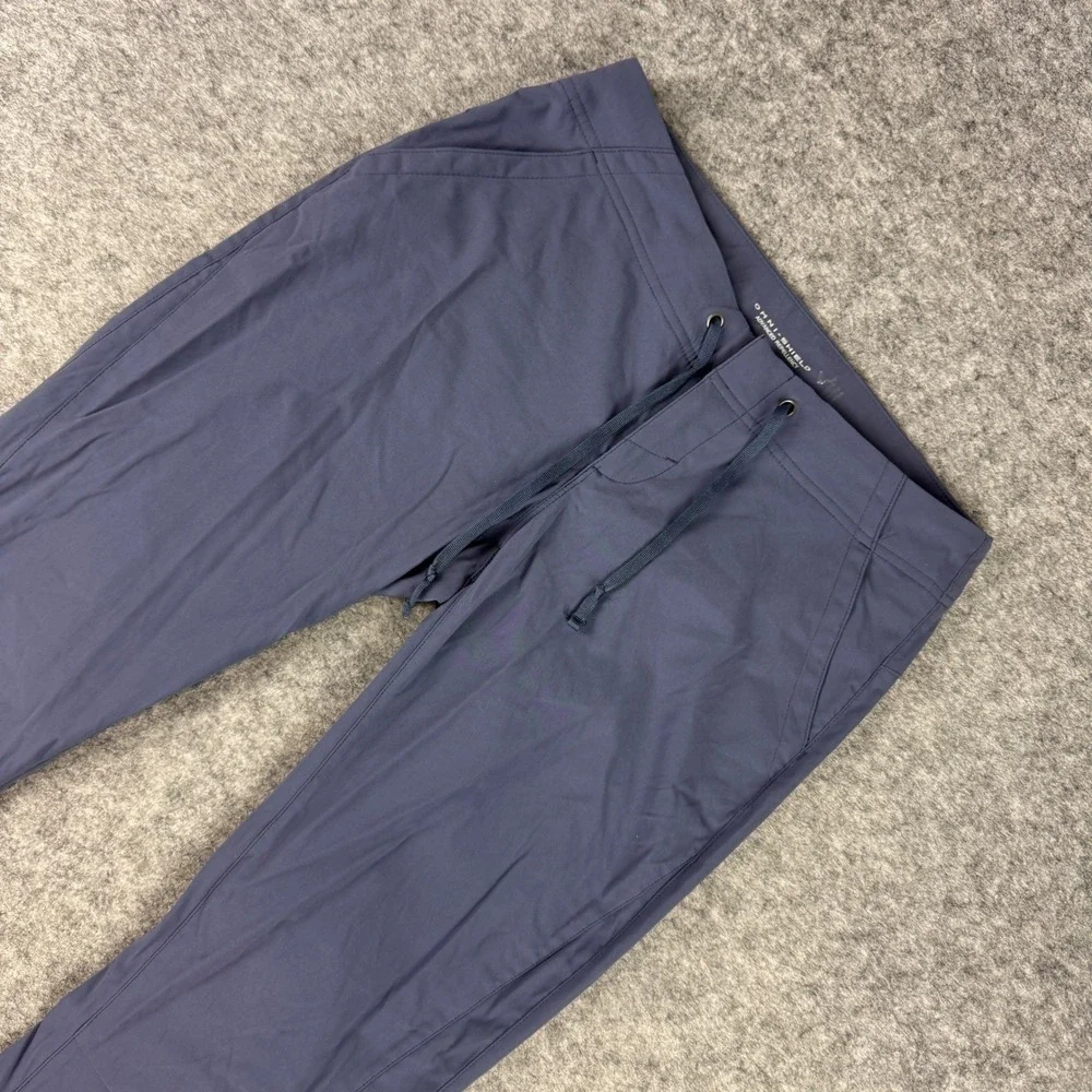Columbia Omni-Shield Women 6 Regular Blue Hiking Flare Pants Water Repellent